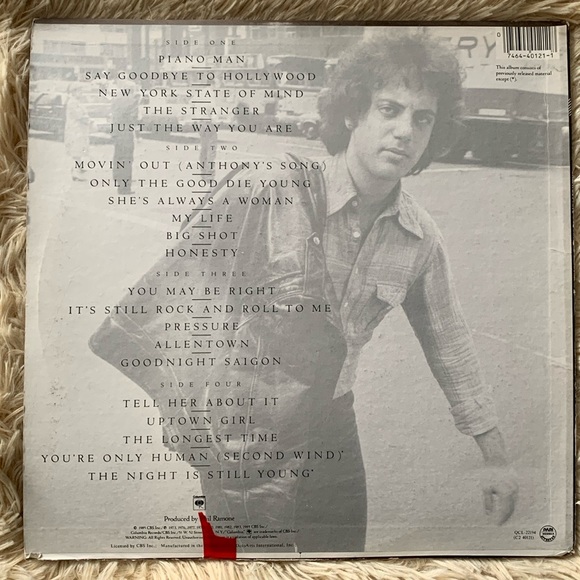 Billy Joel Greatest Hits Volume 1 & Volume 2 - Picture 3 of 6